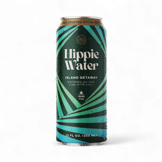 Hippie Water 10mg D9 THC Drink | Island Getaway