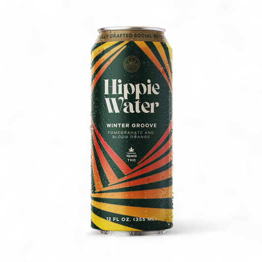 Hippie Water 10mg D9 THC Drink | Winter Groove