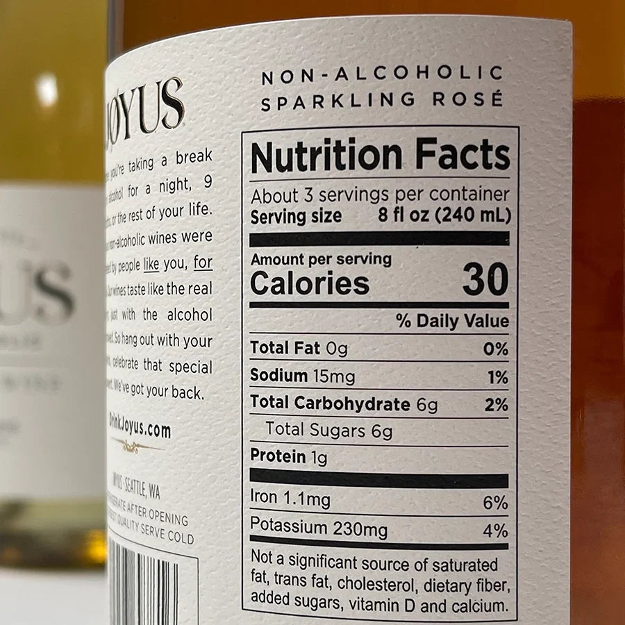 Jøyus Non-Alcoholic Sparkling Rosé