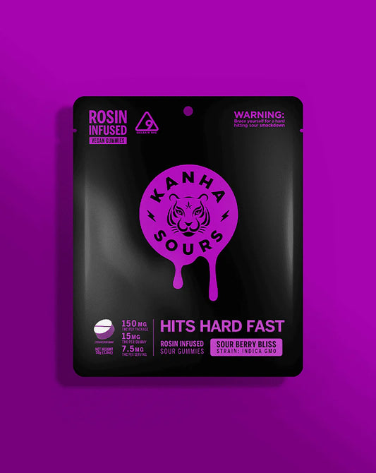 Kanha Nano Rosin THC Sours | Indica (Berry Bliss)