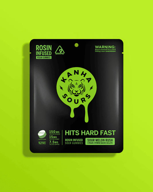 Kanha Nano Rosin THC Sours | Hybrid (Melon Rush)