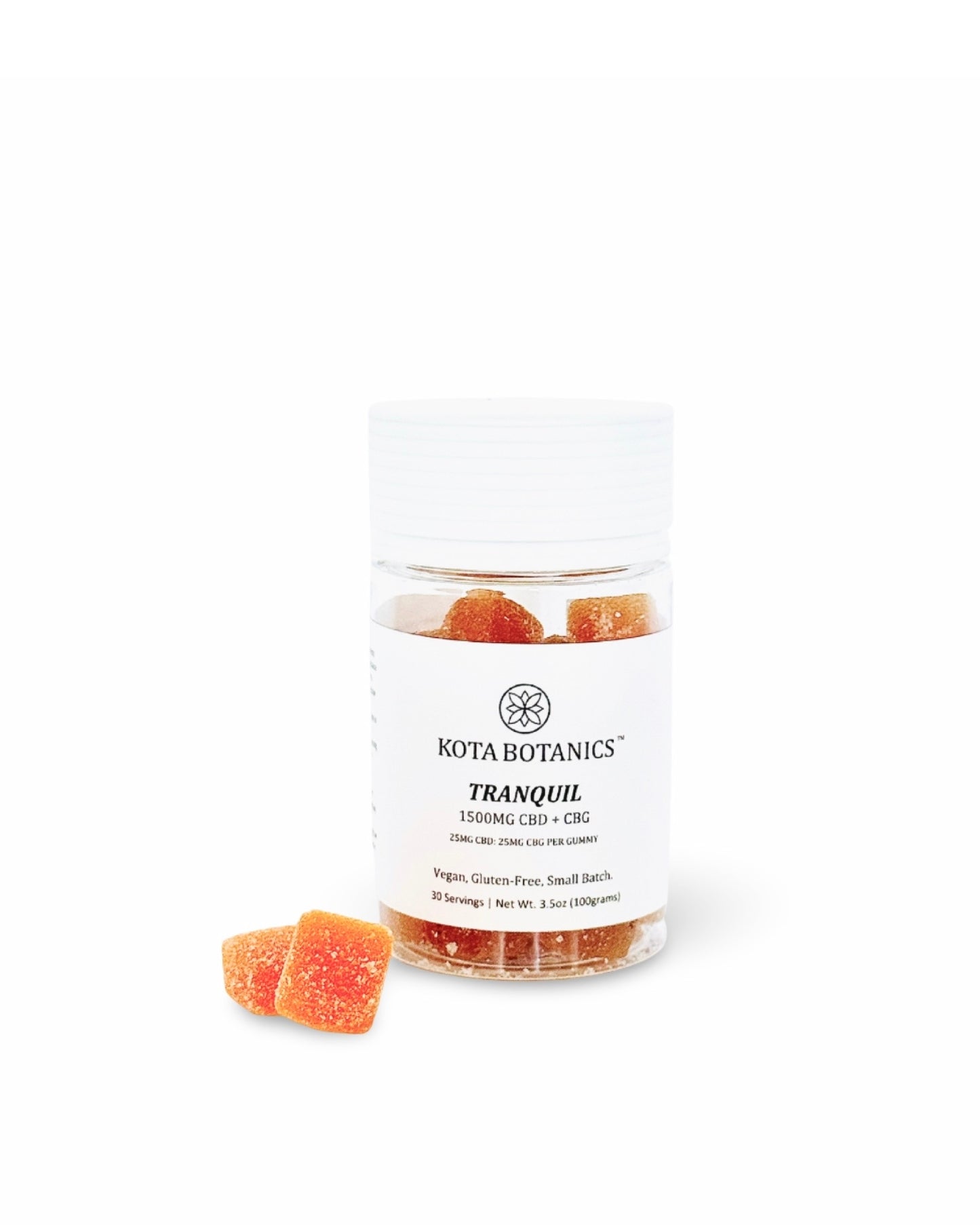 宁静的 CBD CBG 软糖 (750 毫克)