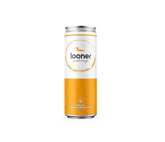 Looner D9 10mg THC Soda | Sweet Orange