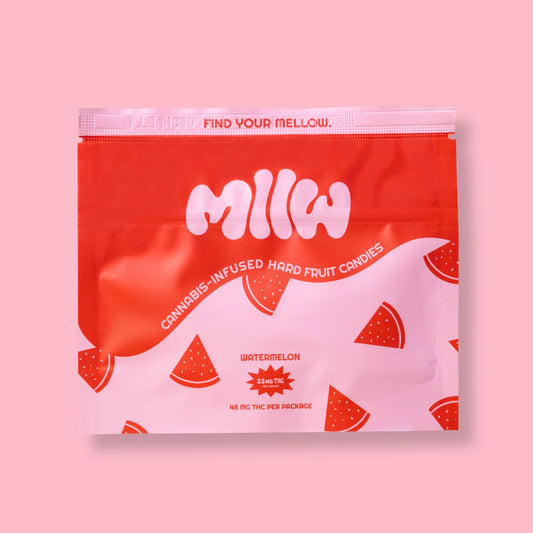 Mllw D9 THC Hard Candies | Watermelon (48mg)