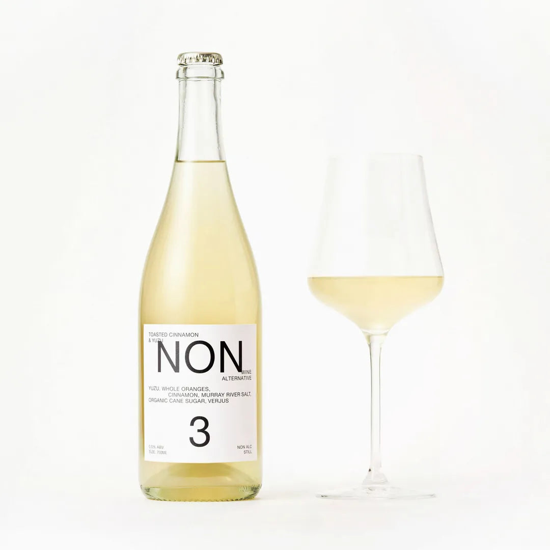 NON3 Non-Alcoholic Wine Toasted Cinnamon & Yuzu