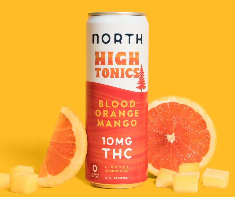 NORTH 10mg D9 THC High Tonic | Blood Orange Mango