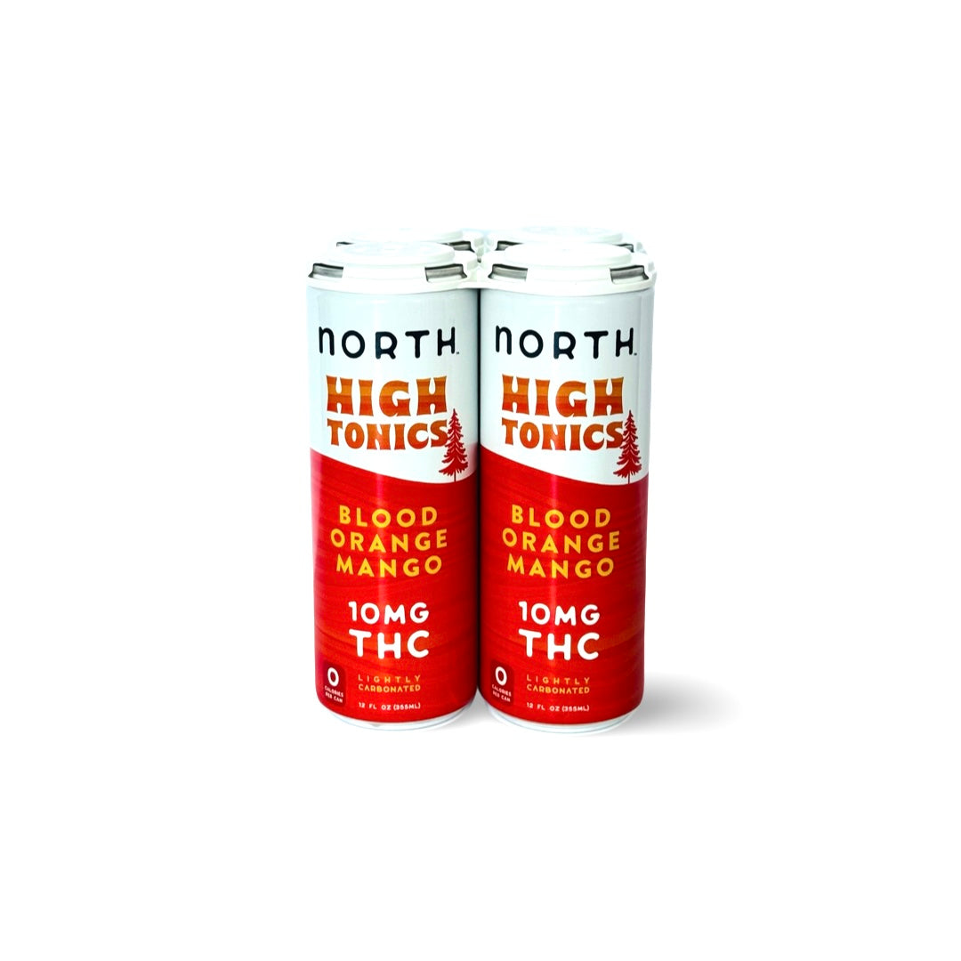 NORTH 10mg D9 THC High Tonic | Blood Orange Mango