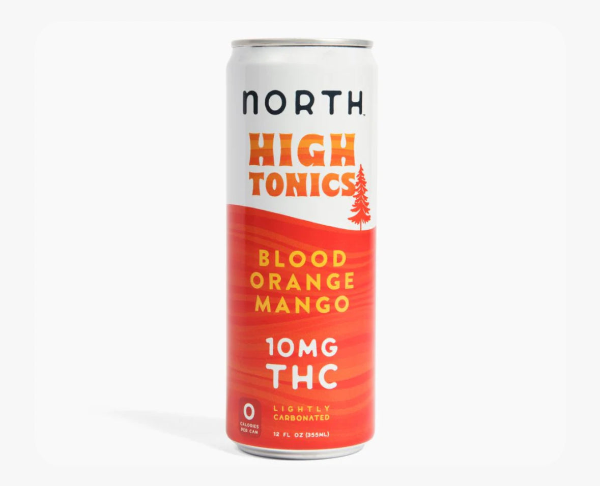 NORTH 10mg D9 THC High Tonic | Blood Orange Mango