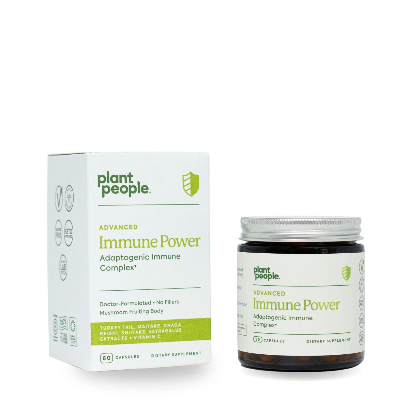 Plant People Advanced Immune Power Capsules