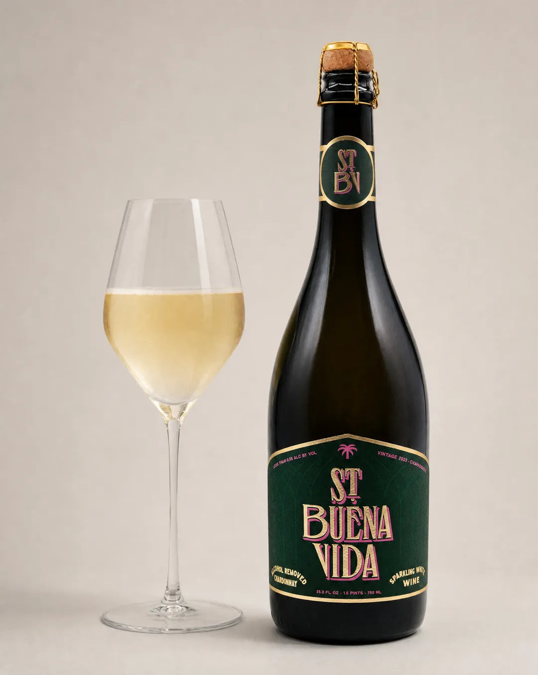 St. Buena Vida Non-alcoholic Sparkling White Wine