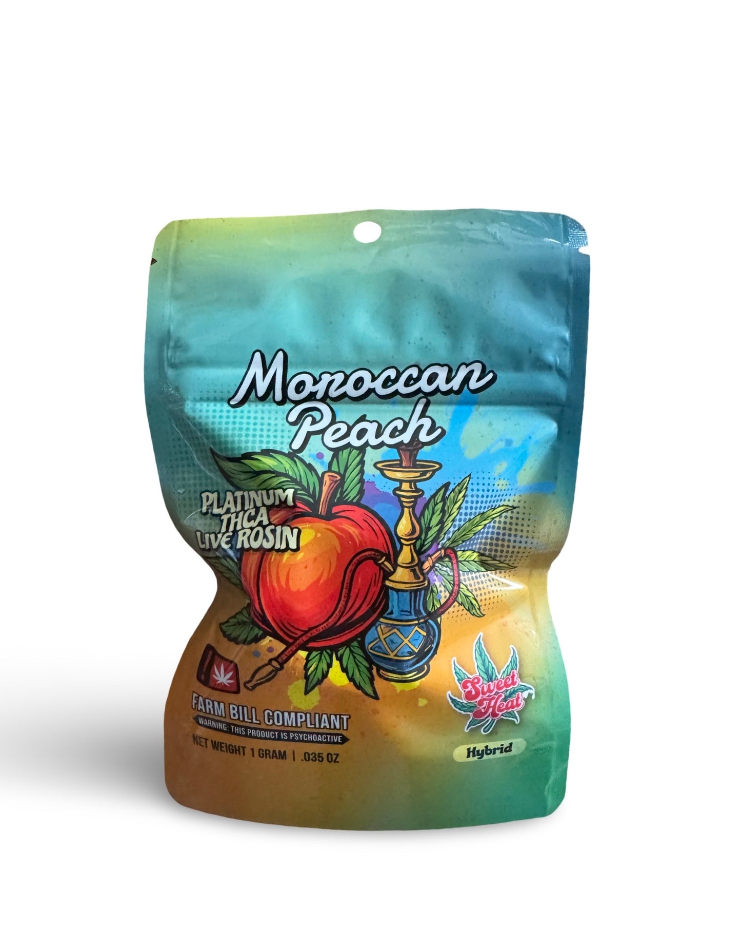 Sweet Heat Moroccan Peach Live Rosin (Hybrid)