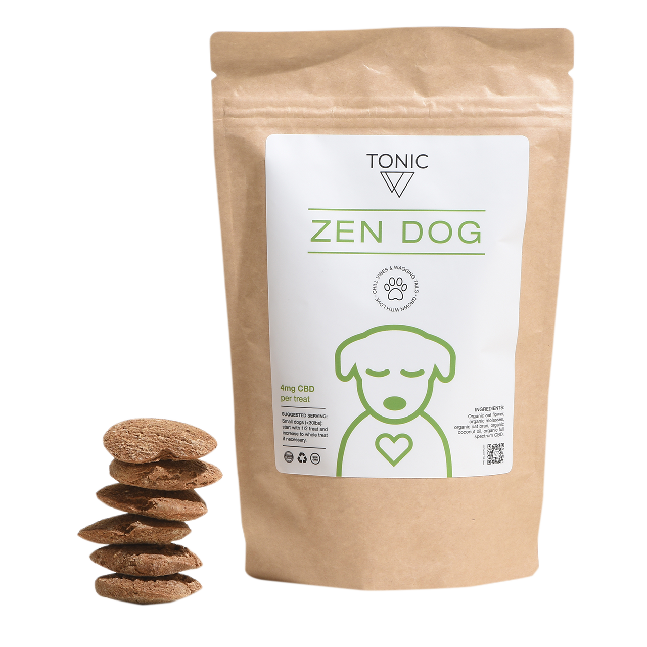 TONIC Zen Dog CBD Treats