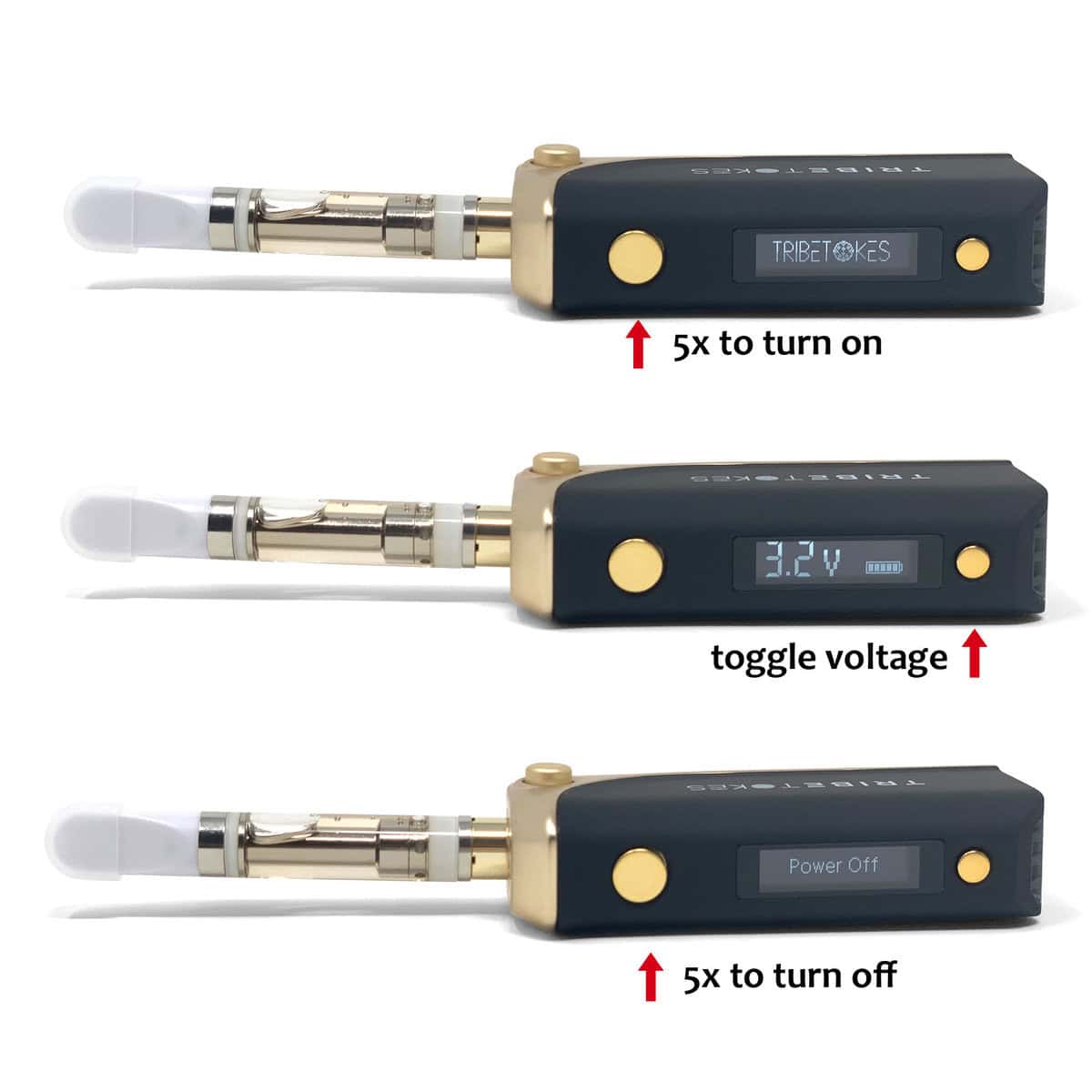 TribeTokes Saber Key Fob Vape Battery – Car Key Design | OLED Display