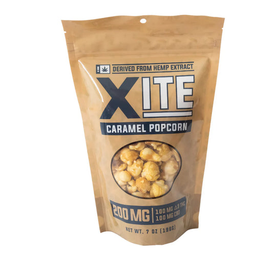 XITE Delta 9 THC Caramel Popcorn