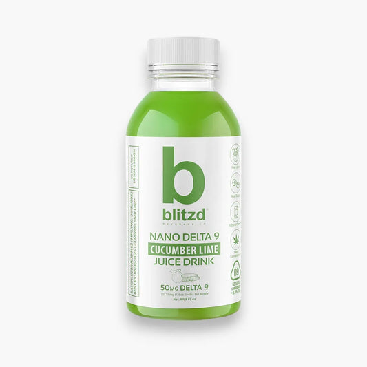 Blitzd 50mg Nano Delta 9 THC Juice | Cucumber Lime