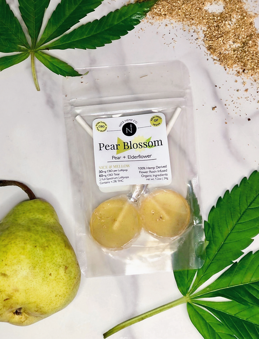 Nice Hemp Co. CBD Lollipop | Pear Blossom image 0