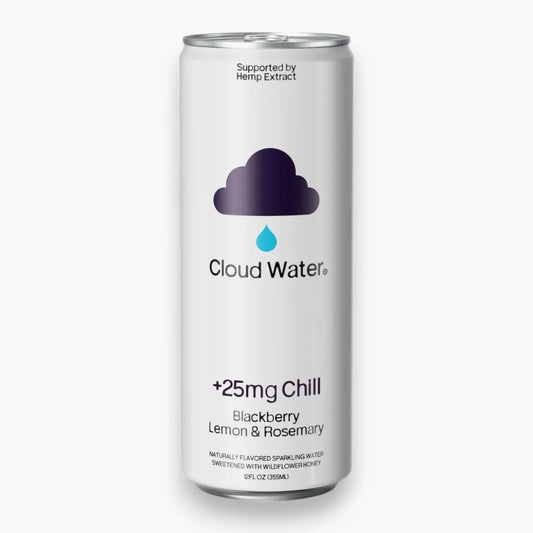 Cloud Water 25mg CBD Drink | Blackberry Lemon Rosemary