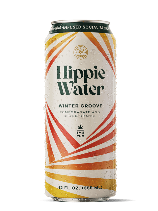 Hippie Water Delta 9 THC Seltzer | Winter Grove (Single Can) image 0