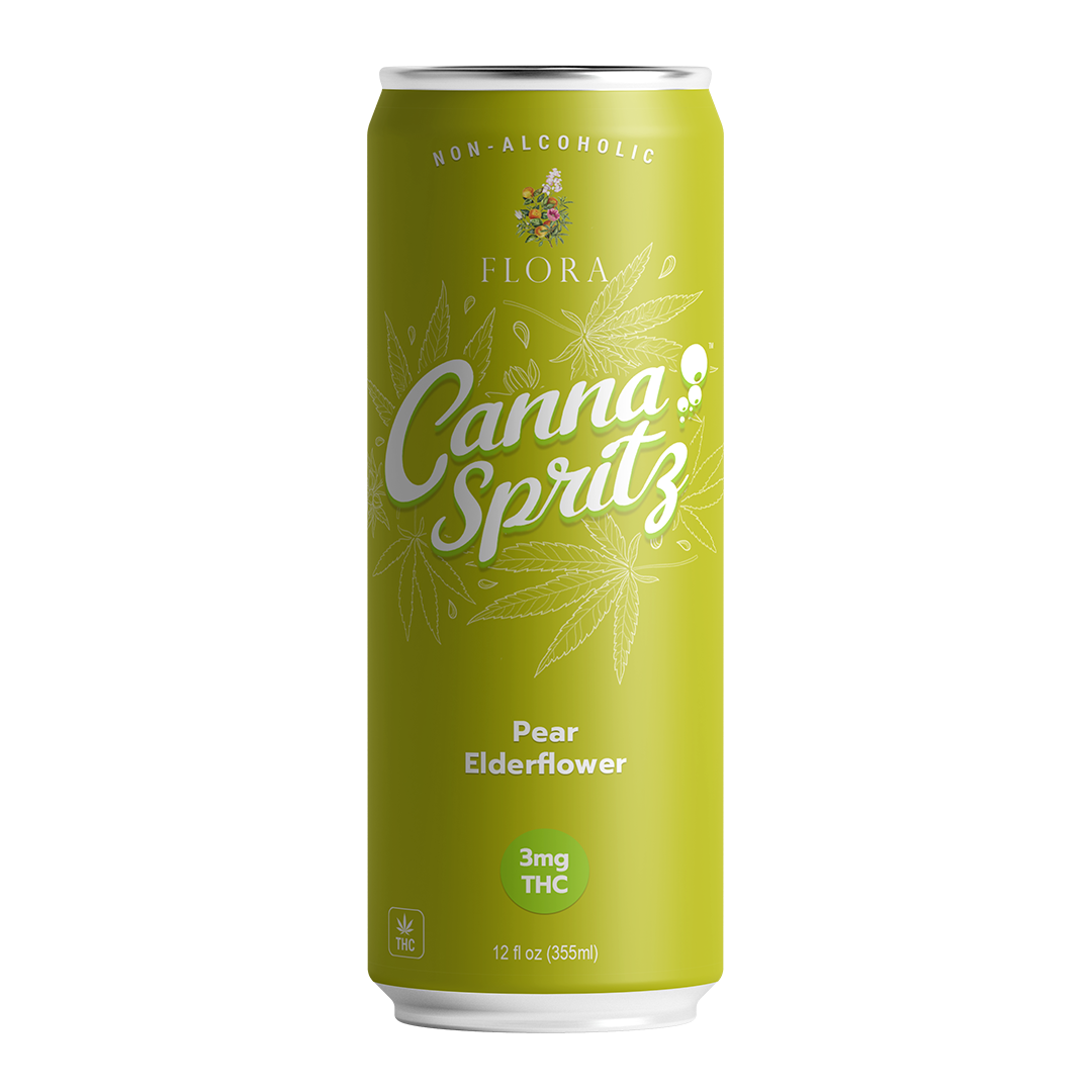 Flora D9 CannaSpritz | Pear Elderflower image 0