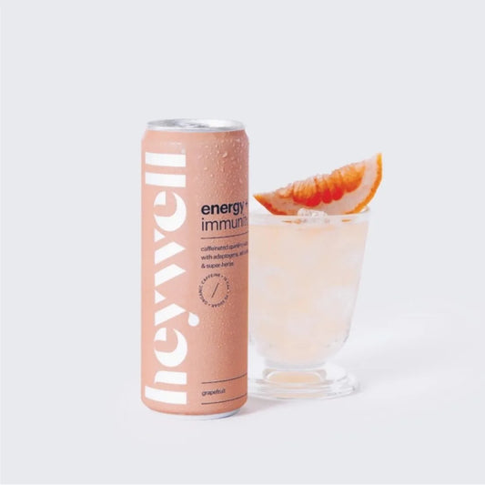 Heywell Energy + Immunity Sparkling Grapefruit Water