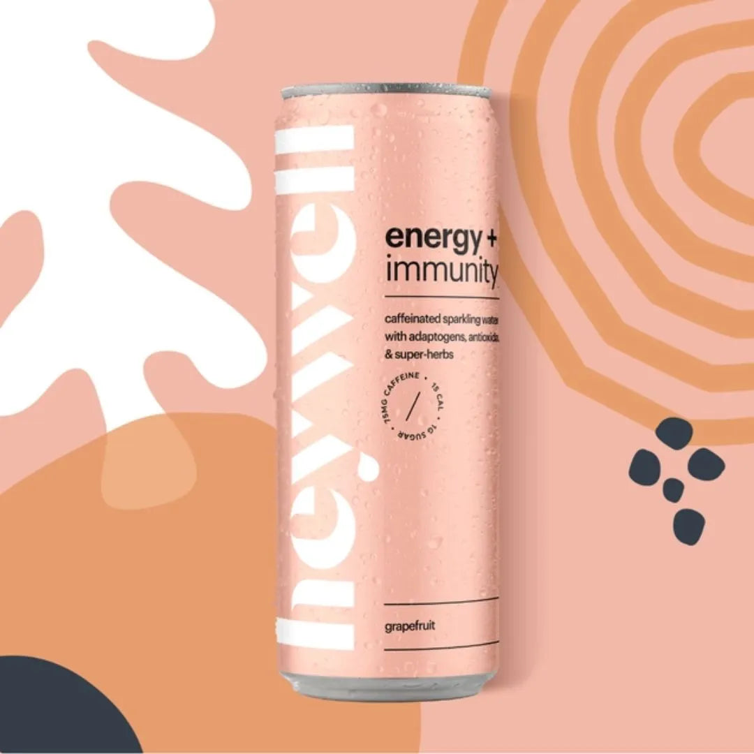 Heywell Energy + Immunity Sparkling Grapefruit Water