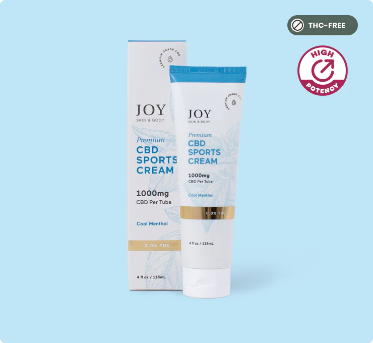 Joy Organics CBD Sports Cream (1000mg)