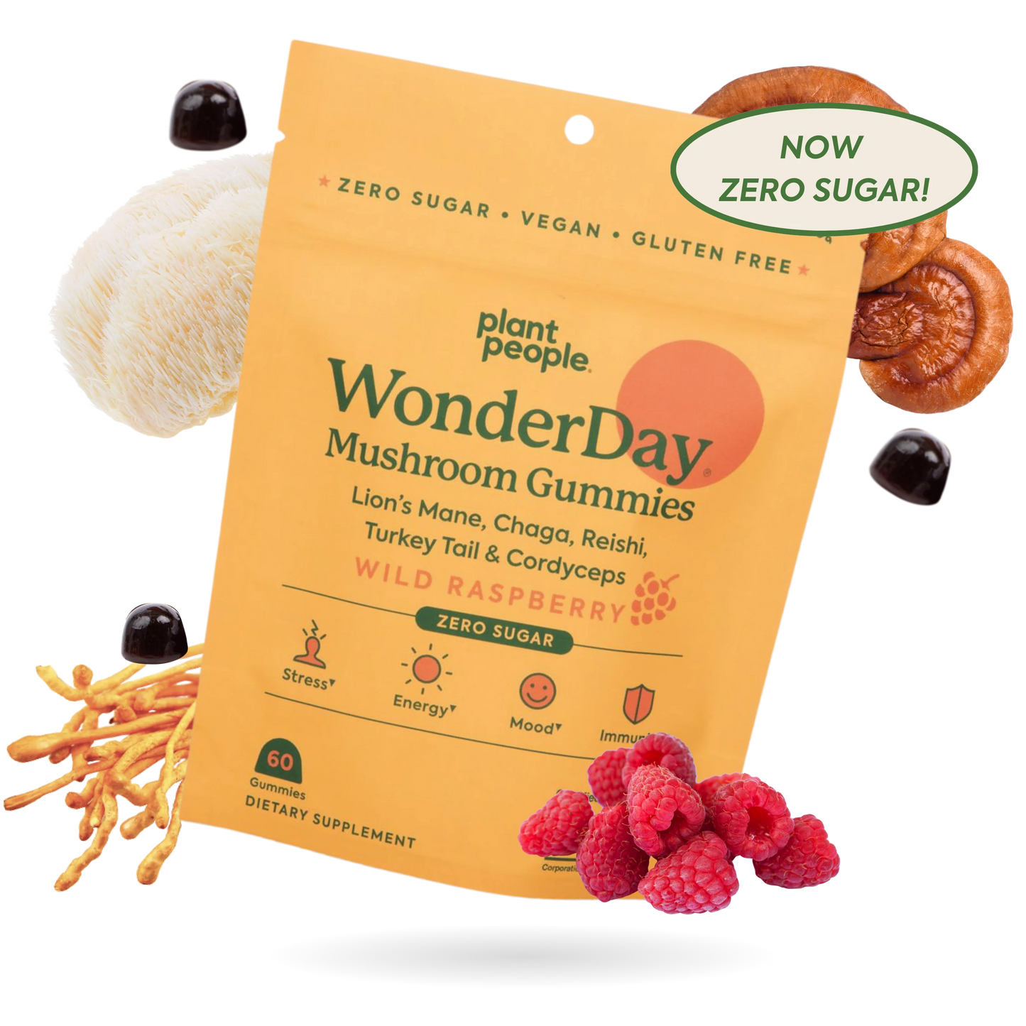 Plant People WonderDay Mushroom Gummies