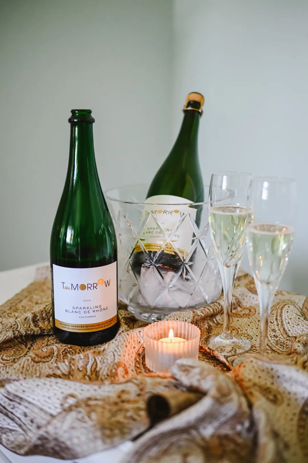 Tomorrow Cellars 2024 Sparkling Non-alcolic Blanc De Rhône