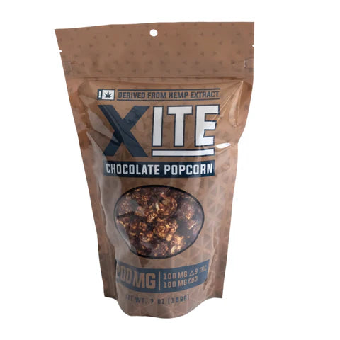 XITE D9 THC Chocolate Popcorns (200mg)